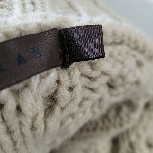 NICHOLAS K New York SWEATER COAT Cardigan Thick-Ply Heavy SHEEPMERE Wool Sz S - Picture 16 of 16